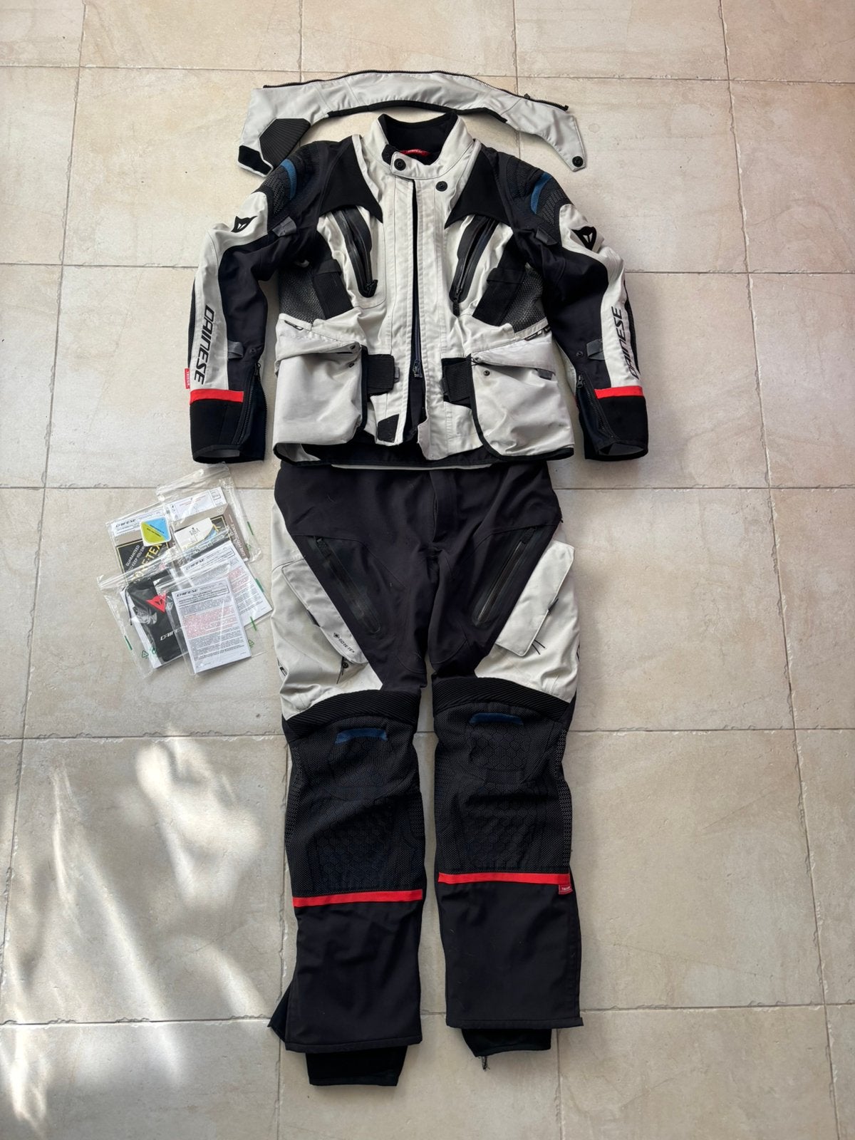 Dainese Antarctica 2 Goretex 2 delig motorpak, Motoren, Ophalen of Verzenden, Tweedehands, Kinderen, Combipak
