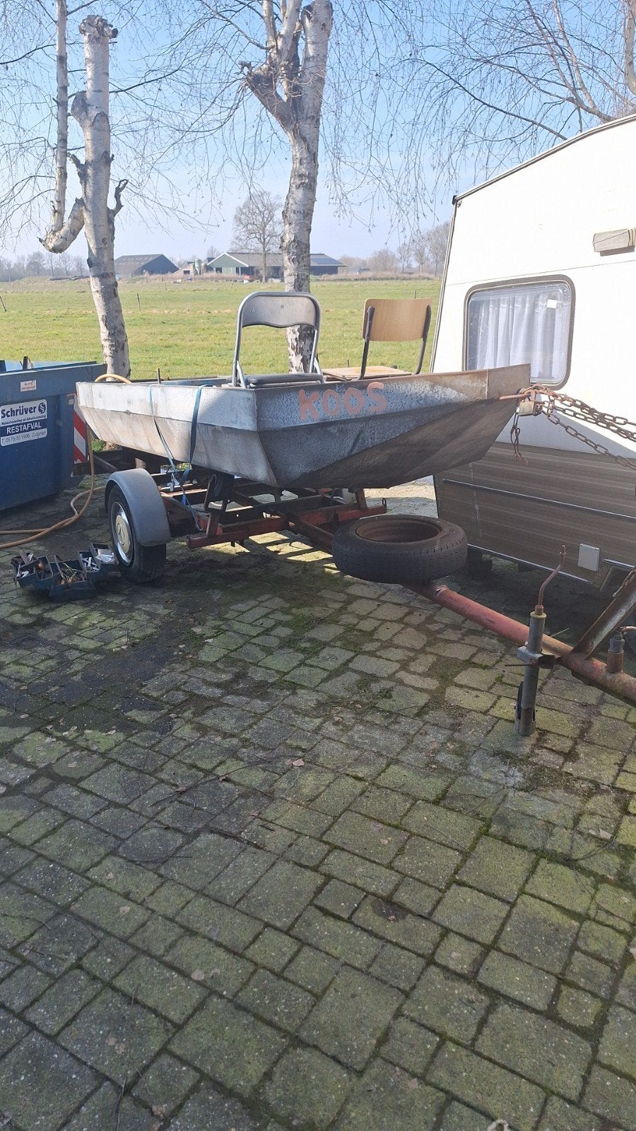 Verzink bootje met trailer, Ophalen, Gebruikt, Minder dan 6 meter, Overige typen