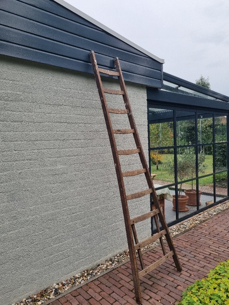 houten ladder, Ophalen, Gebruikt, Ladder, 2 tot 4 meter