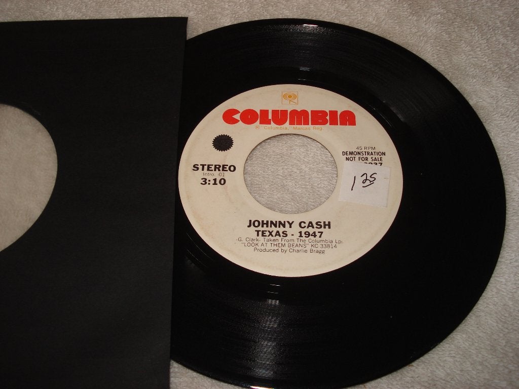Johnny Cash   Promo  Texas 1947     Orgineel, Originele persing, Ophalen of Verzenden, Zo goed als nieuw, Country en Western