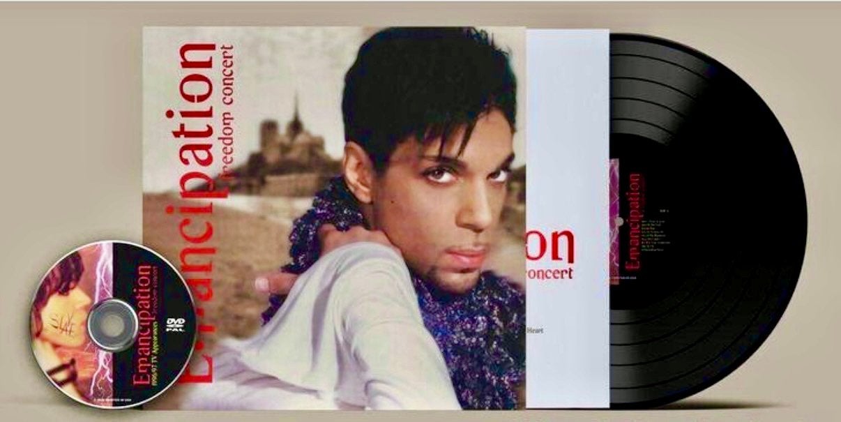 Prince LP + DVD + Poster Emancipation Freedom Concert Sealed, LP, Inclusief poster, Nieuw in verpakking, Verzenden