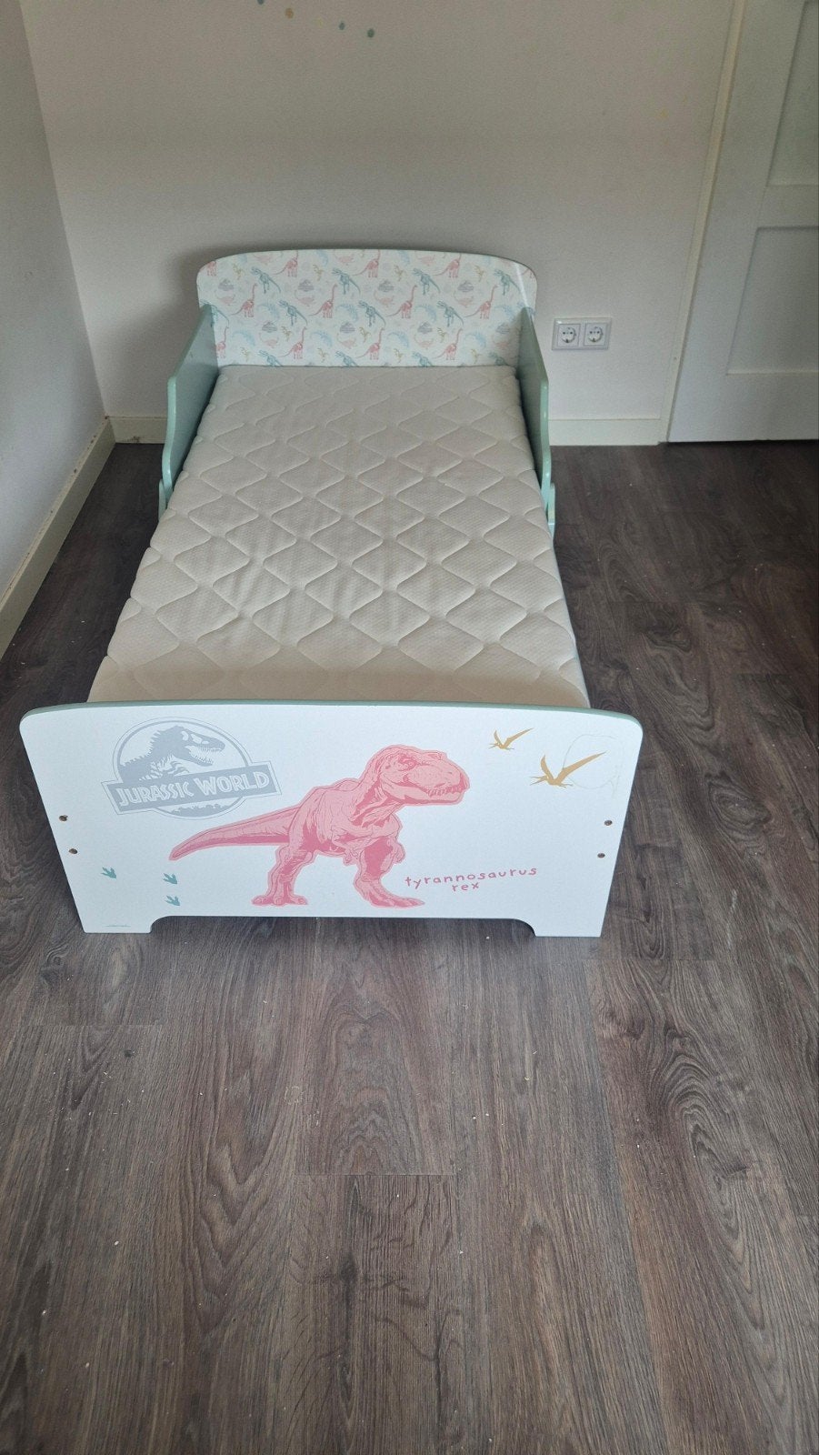 Kinderbed Jurassic World 70x140, Gebruikt, 70 tot 85 cm, 160 tot 180 cm, Ophalen