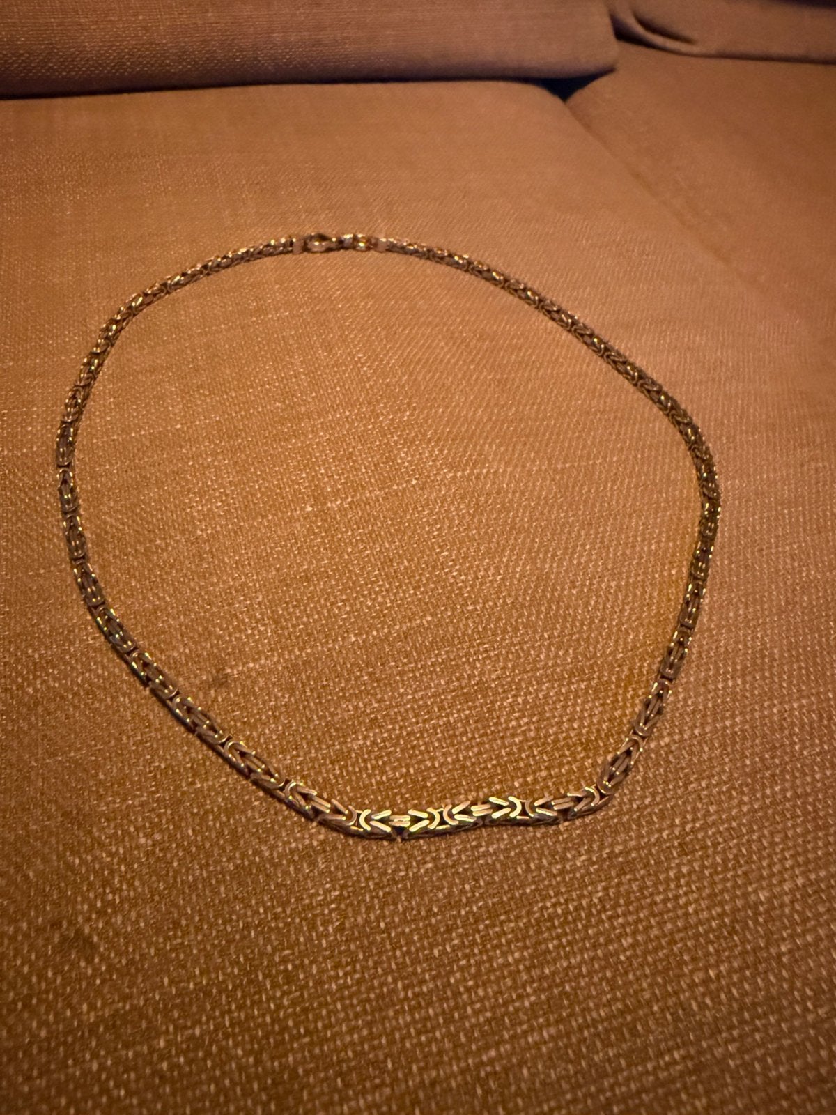 Koningsschakel ketting 3,5 mm, Ophalen of Verzenden, Nieuw, Zilver, Zilver