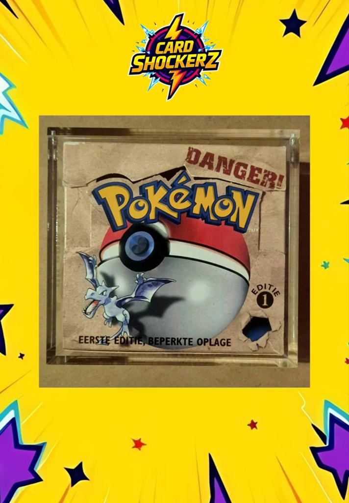 🟣 Pokemon Fossil 1st edition Booster Box + Acryl Case! 🟣, Ophalen of Verzenden