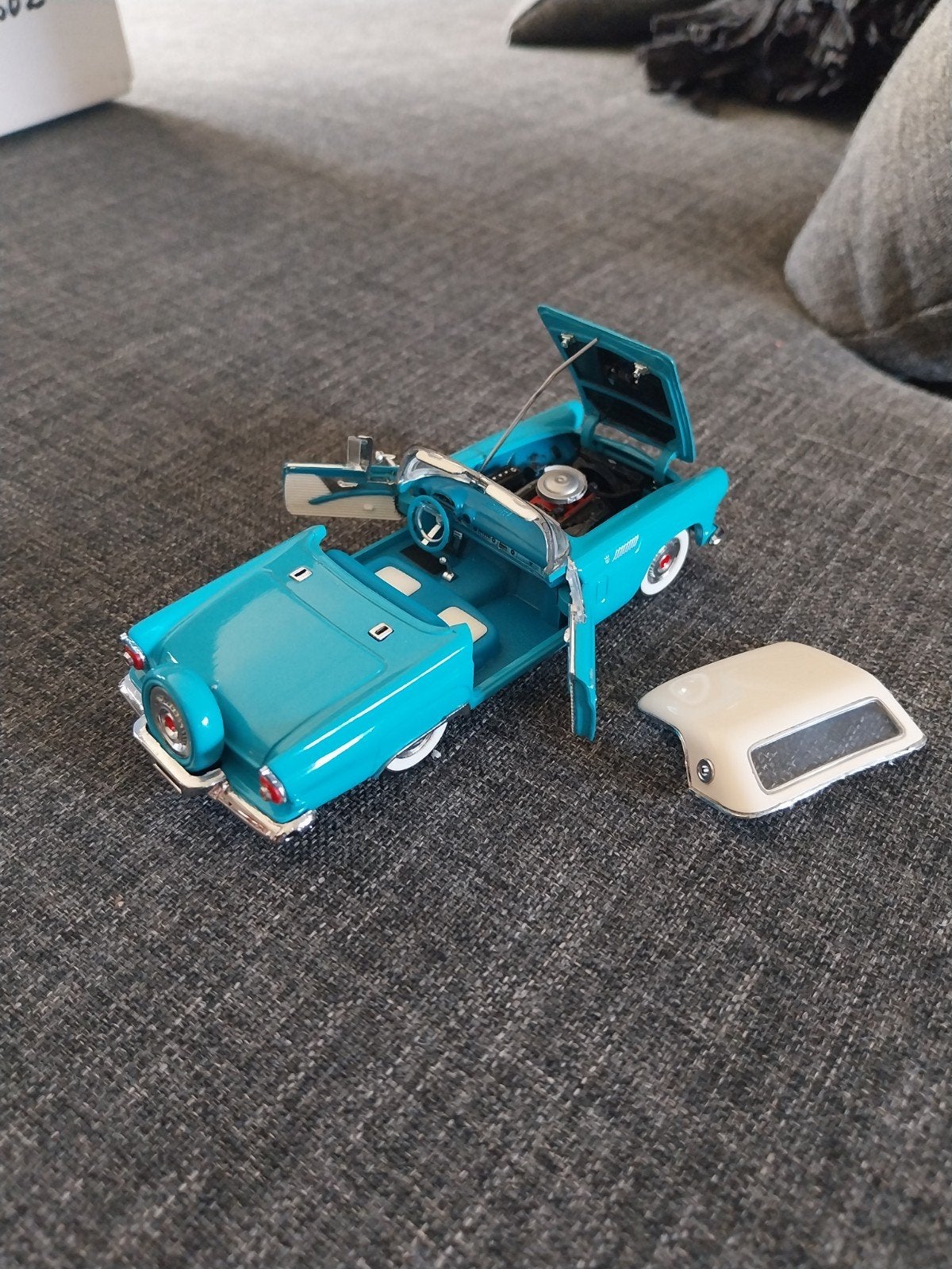 Franklin Mint 4 auto's jaren 50, 1/43, Ophalen of Verzenden, Zo goed als nieuw, Auto, Overige merken
