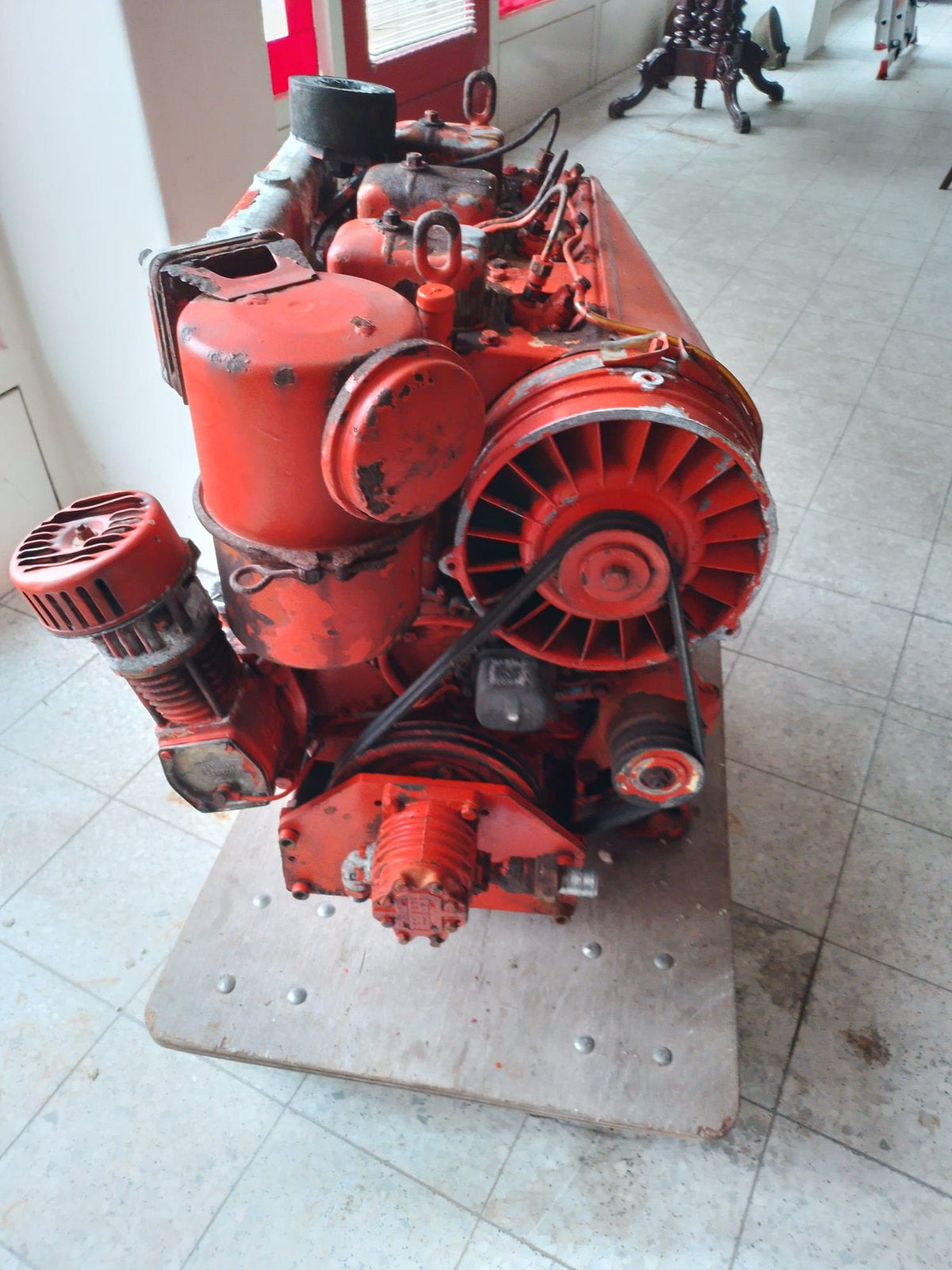 Motor, Ophalen of Verzenden, Gebruikt, Dieselmotor