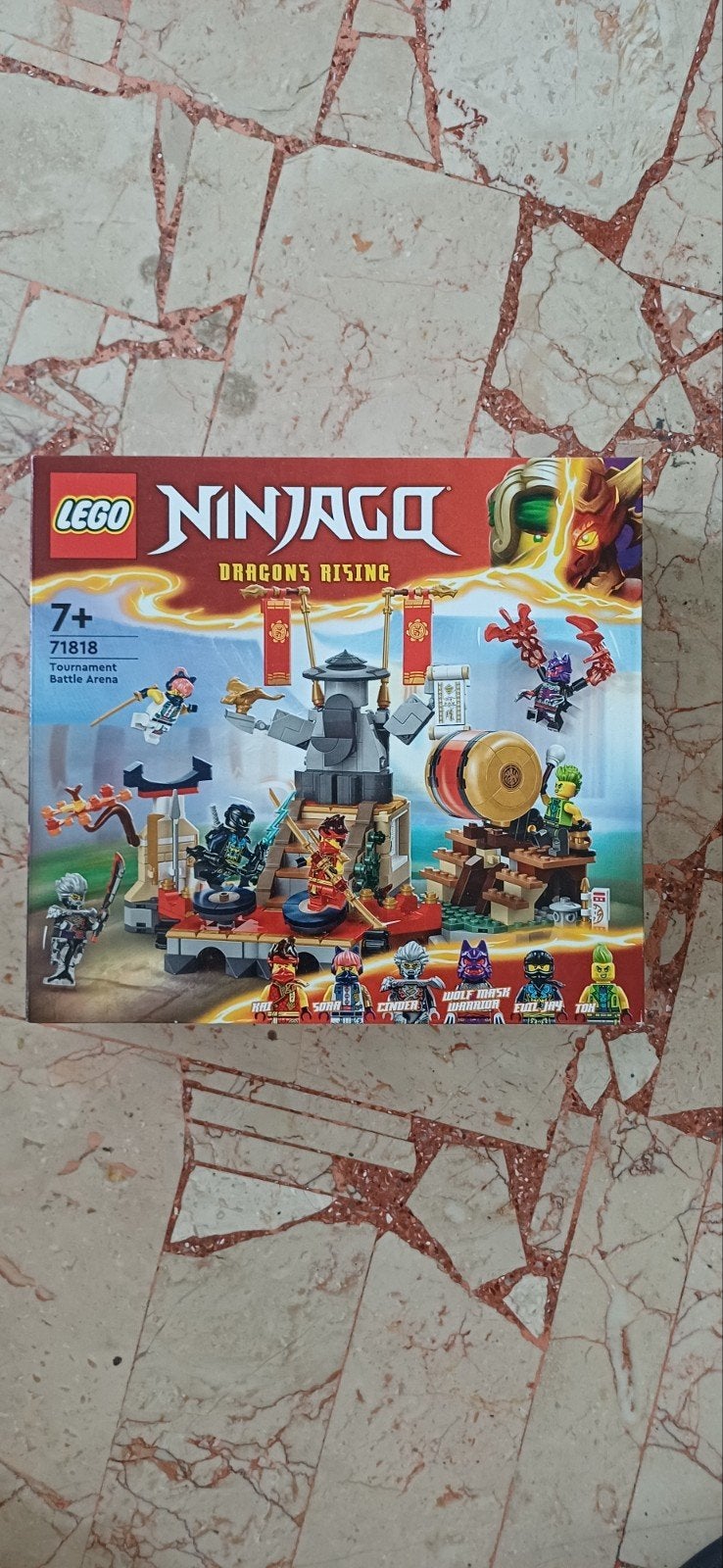 LEGO Ninjago 71818 Tournament Battle Arena Nieuw, Ophalen, Nieuw, Compleet, Lego