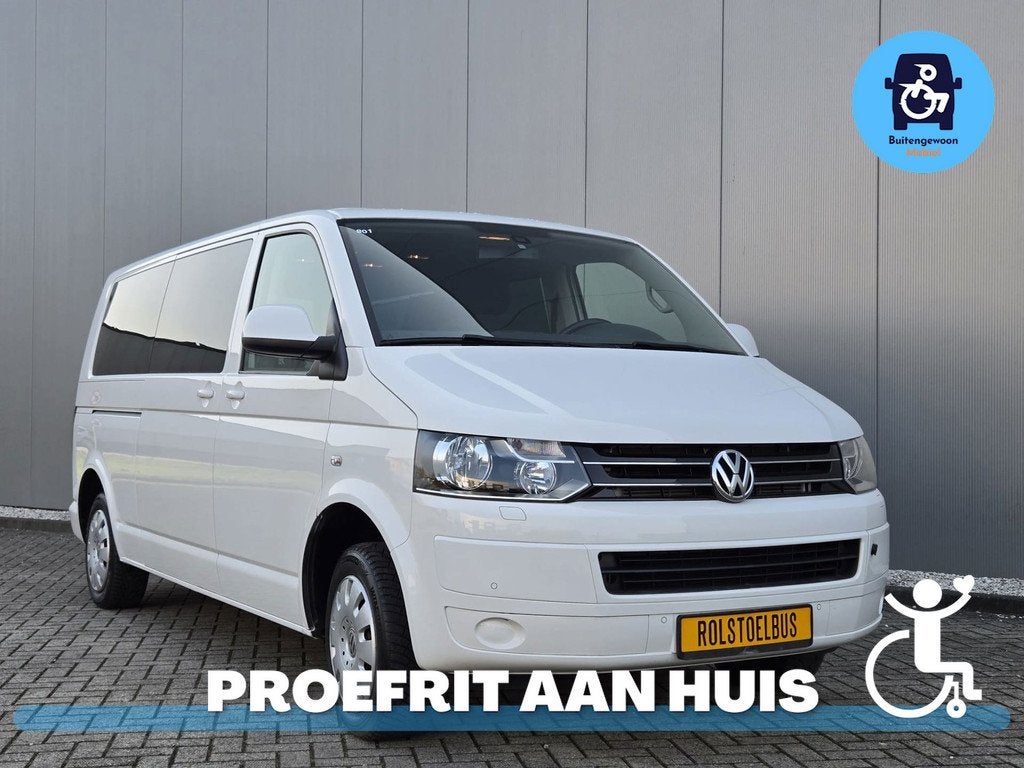 Volkswagen Caravelle 2.0 TDI L1H1 | Rolstoelbus | Airco | Me, Auto's, Voorwielaandrijving, 12 maanden, Stof, Gebruikt