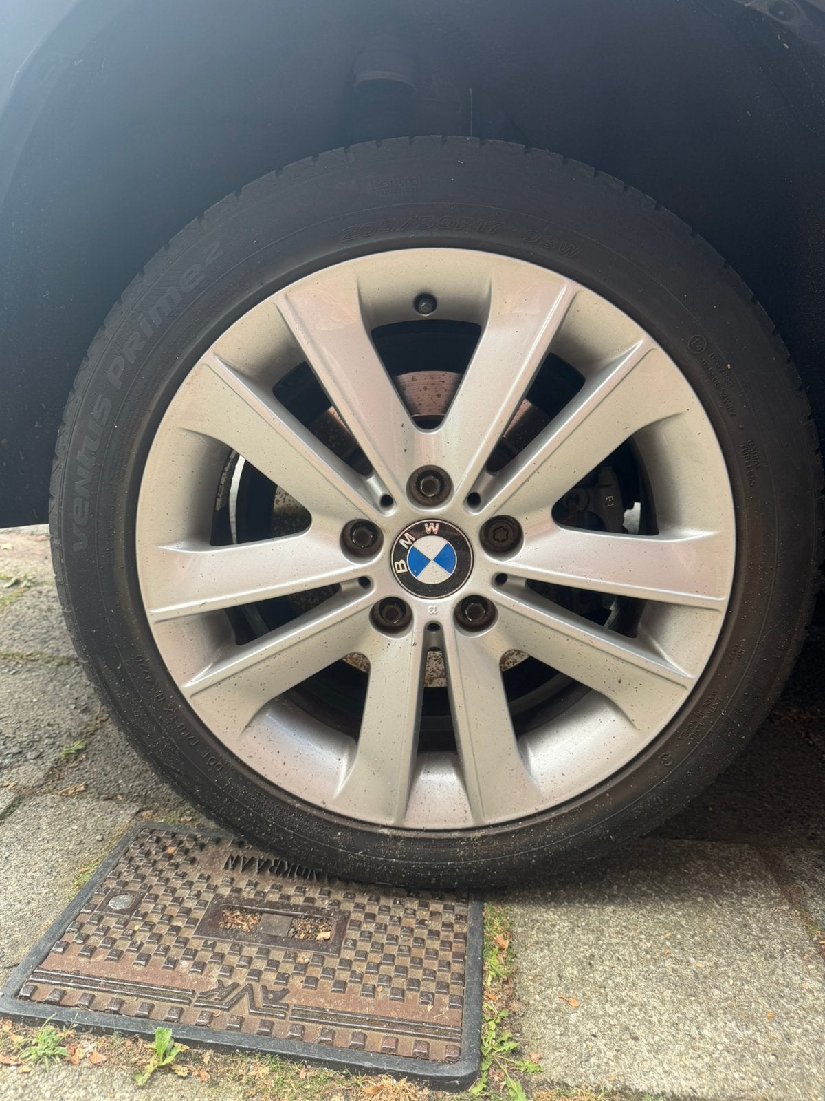 Bmw 1 serie velgen 205/55/17, Ophalen, 17 inch, 205 mm, Zomerbanden