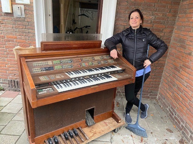 Yamaha superorgel, Ophalen, Gebruikt