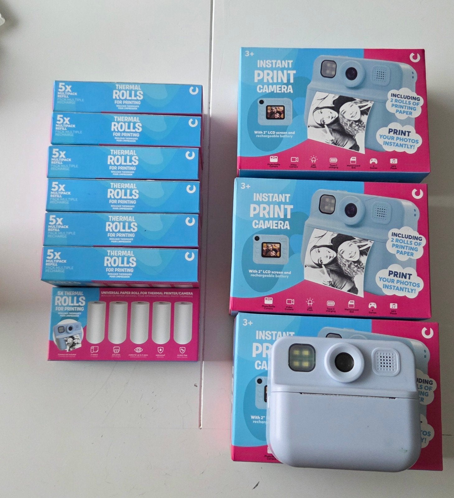 instant print camera, polaroid, Ophalen of Verzenden, Nieuw, Polaroid, Overige Merken