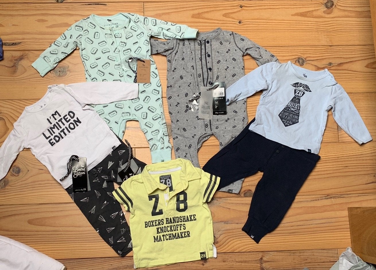 Z8 babykleding pakket maat 68 -, Ophalen of Verzenden, Zo goed als nieuw