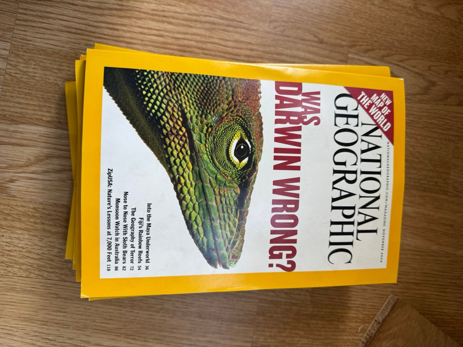 National geographic 2004 serie, Ophalen, Zo goed als nieuw