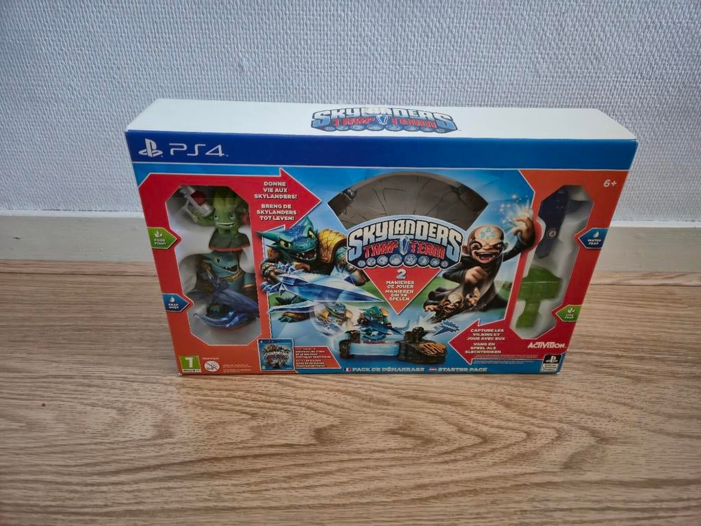 Skylanders Trap Team Starter Pack PS4 - Zo goed als nieuw, Spelcomputers en Games, Games | Sony PlayStation 4, 2 spelers, Zo goed als nieuw