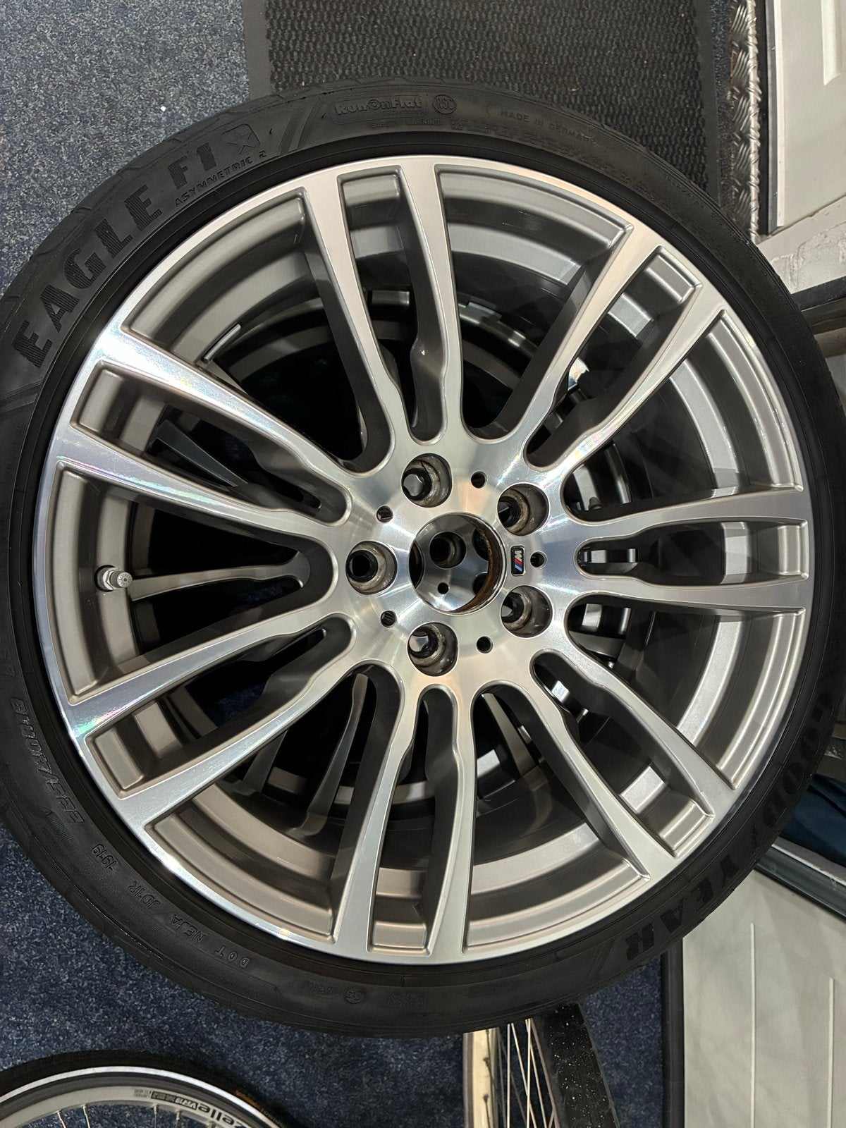 Originele BMW velgen 403m breedset 19 inch, Gebruikt, 255 mm, Banden en Velgen, Personenwagen