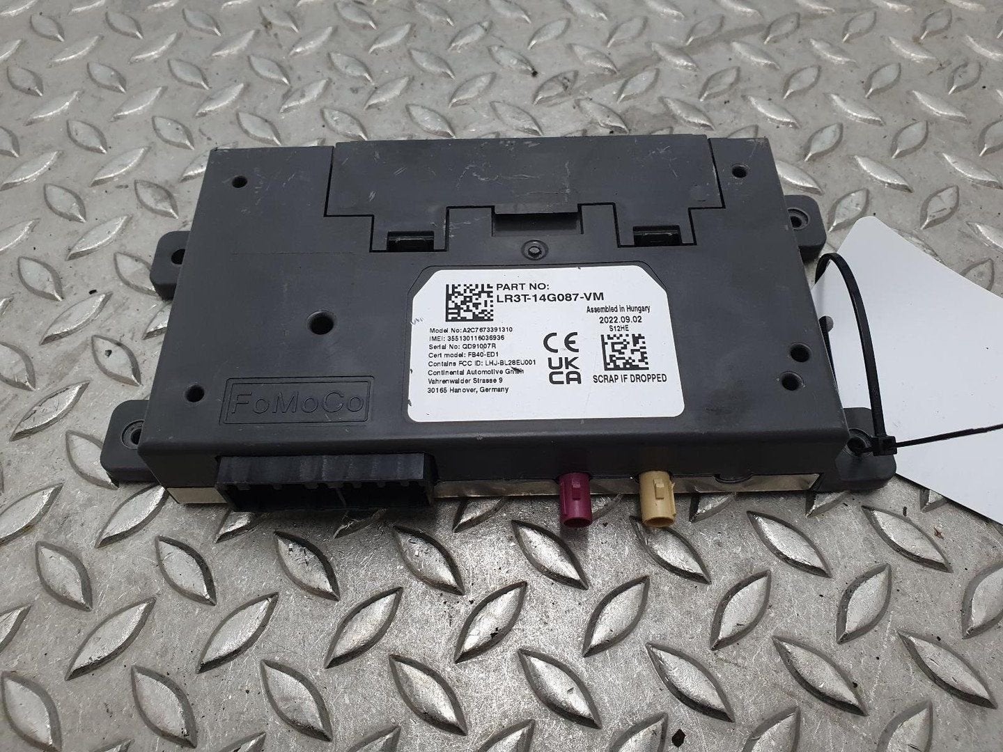 FORD FIESTA HJ 1.0EcoBoost mHEV Titanium COMPUTER ECU 2022, Ophalen of Verzenden, Gebruikt, Stiba lid