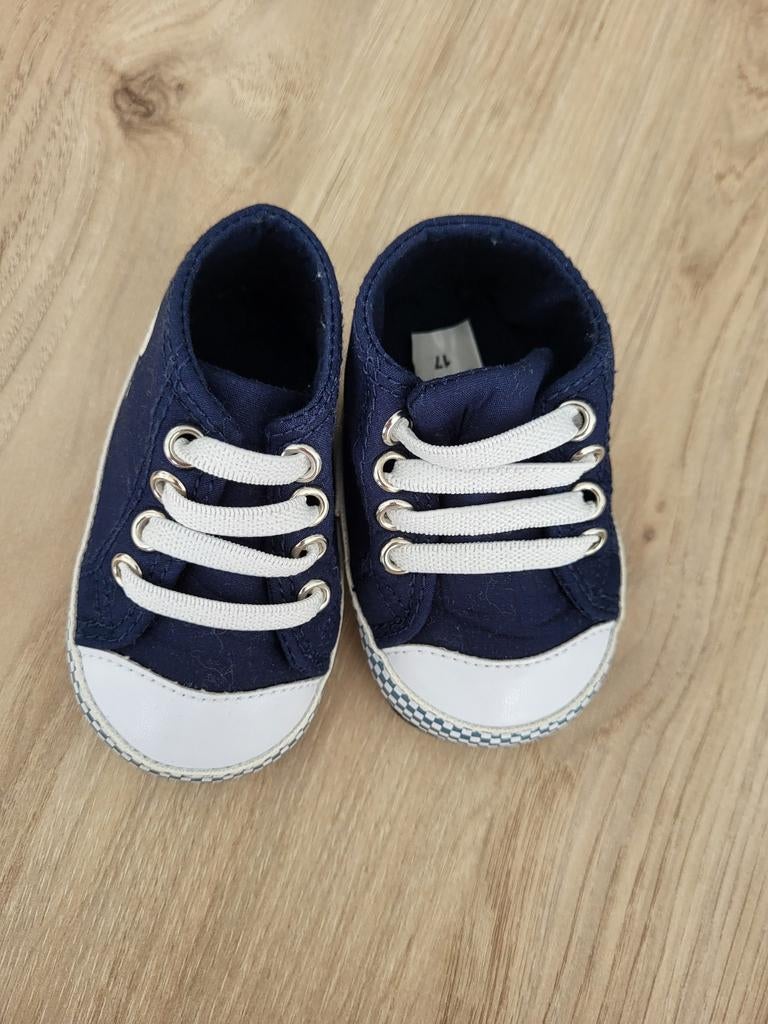 Babyschoenen maat 17, Ophalen of Verzenden, Zo goed als nieuw, Jongetje of Meisje, Schoentjes