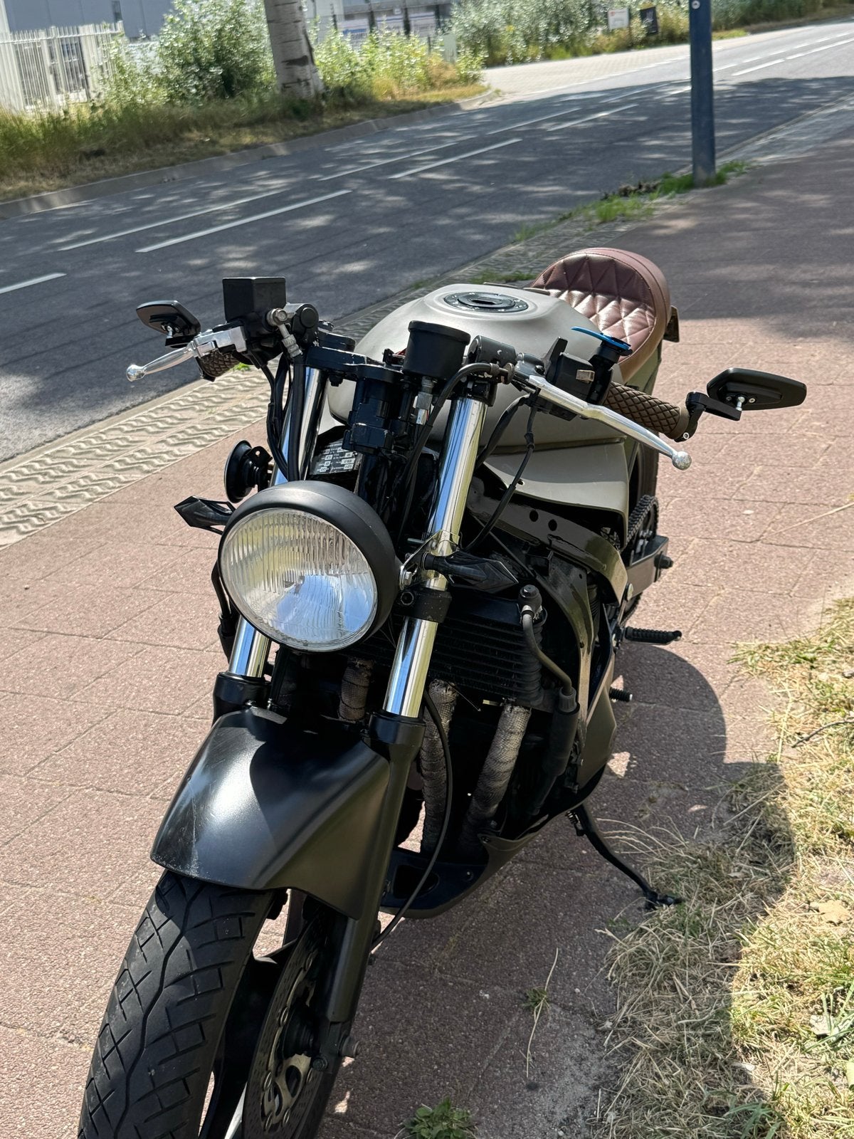 Unieke Suzuki GN72A Cafe Racer, Ophalen, Gebruikt