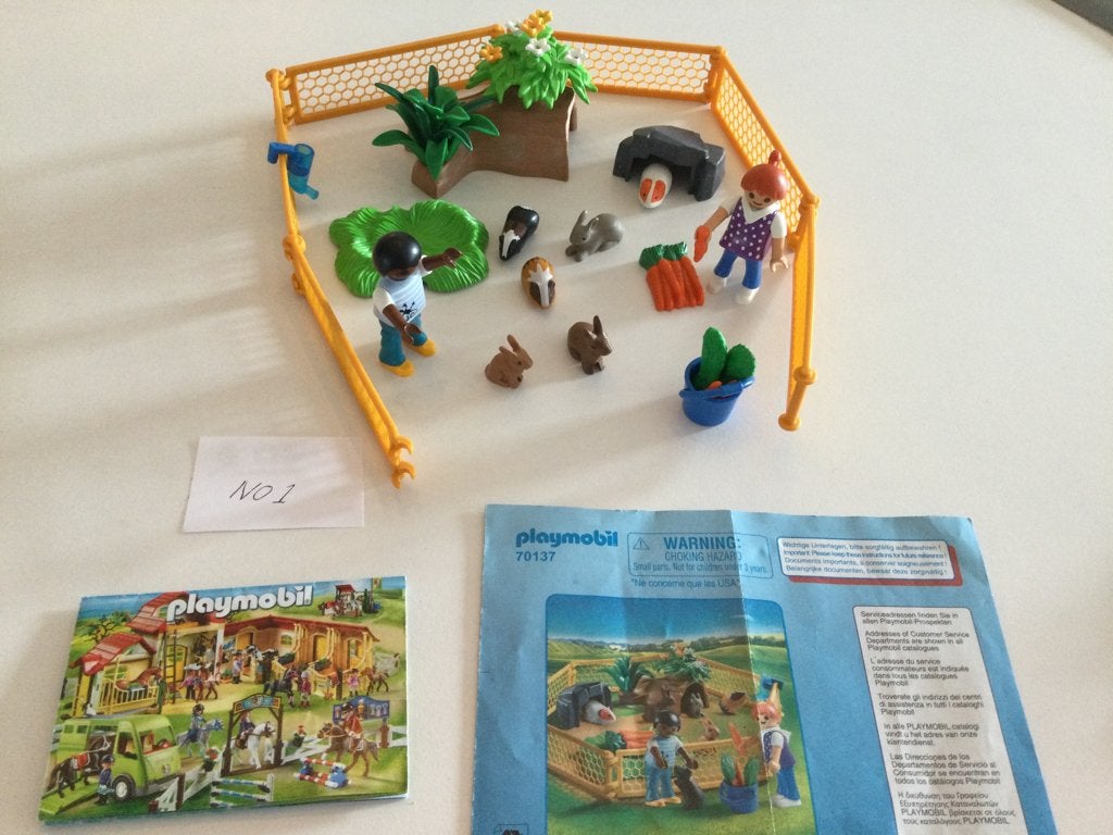 play mobile Kinder boerderij set 70137, Ophalen of Verzenden