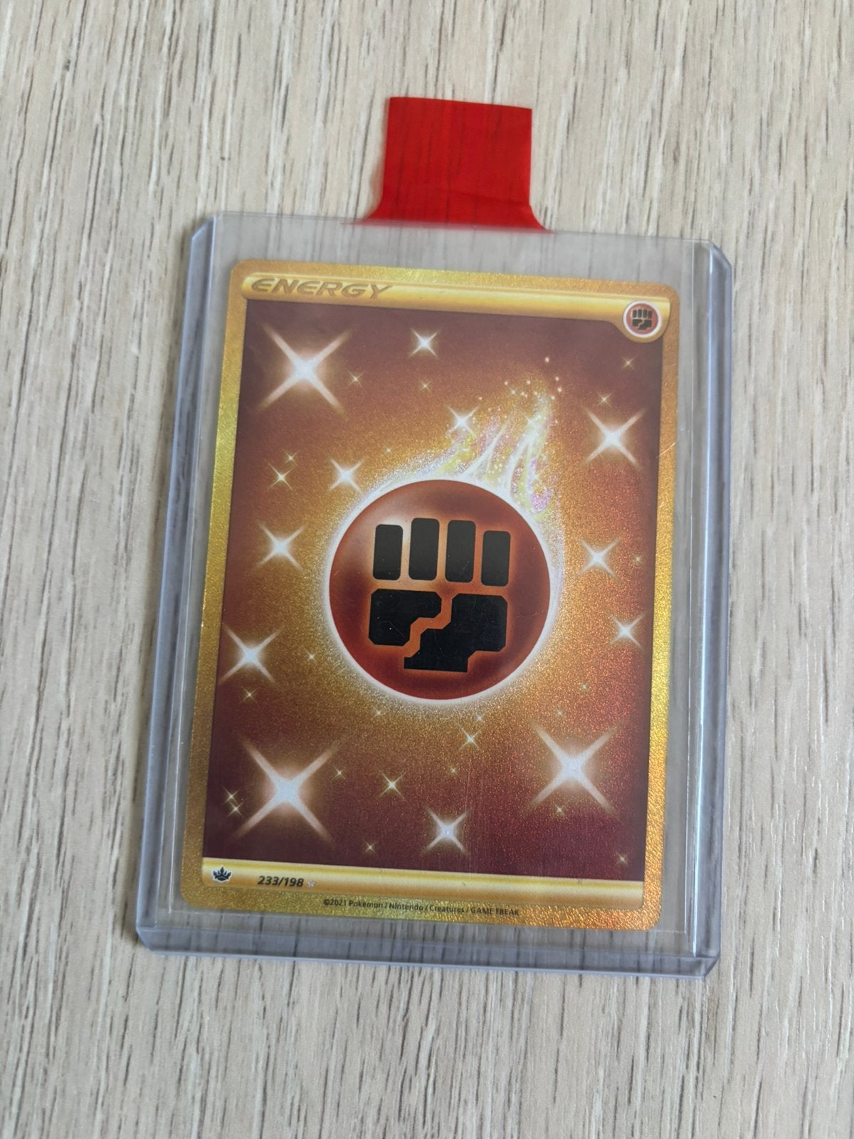 Fighting Energy Secret Rare (233/198), Ophalen of Verzenden, Nieuw