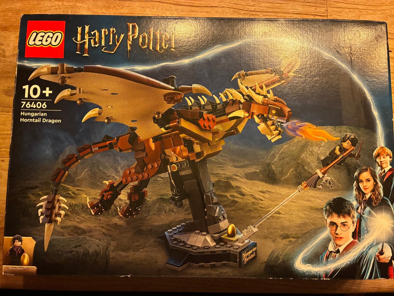 LEGO Set 76406, de Hongaarse Hoornstaart., Ophalen of Verzenden, Zo goed als nieuw