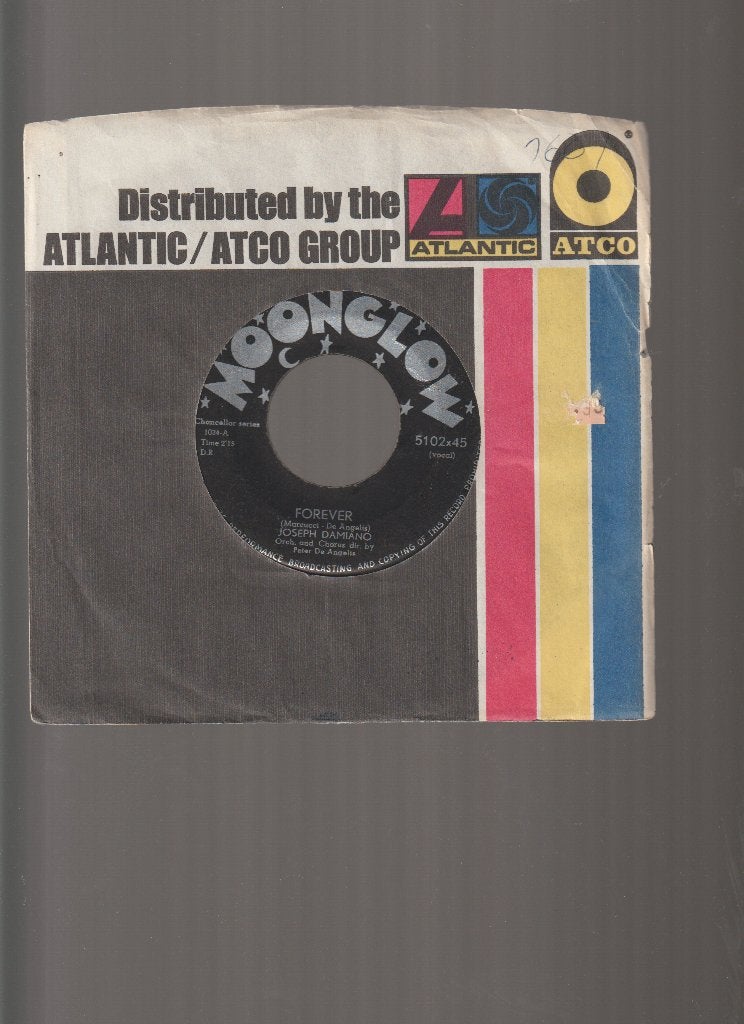 JOSEPH  DAMIANO  --  FOREVER  //  POPROCK, Gebruikt, Verzenden, Originele persing, 7 inch