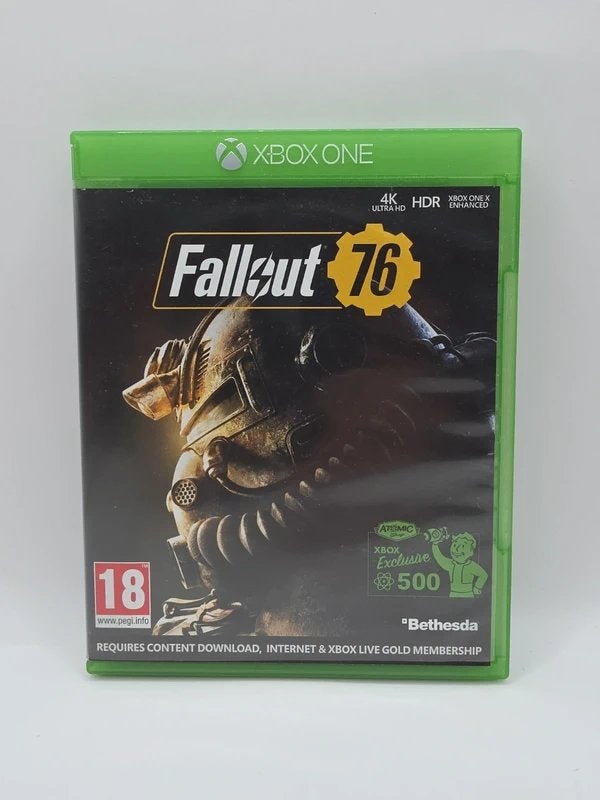 Fallout 76 Xbox One, Gebruikt, Vanaf 18 jaar, Ophalen of Verzenden, Microsoft Corporation One Microsoft Way Redmond, WA 98052-6399 United States of America (Verenigde Staten) 📞 Telefoon: +1 425-882-8080 support@microsoft.com