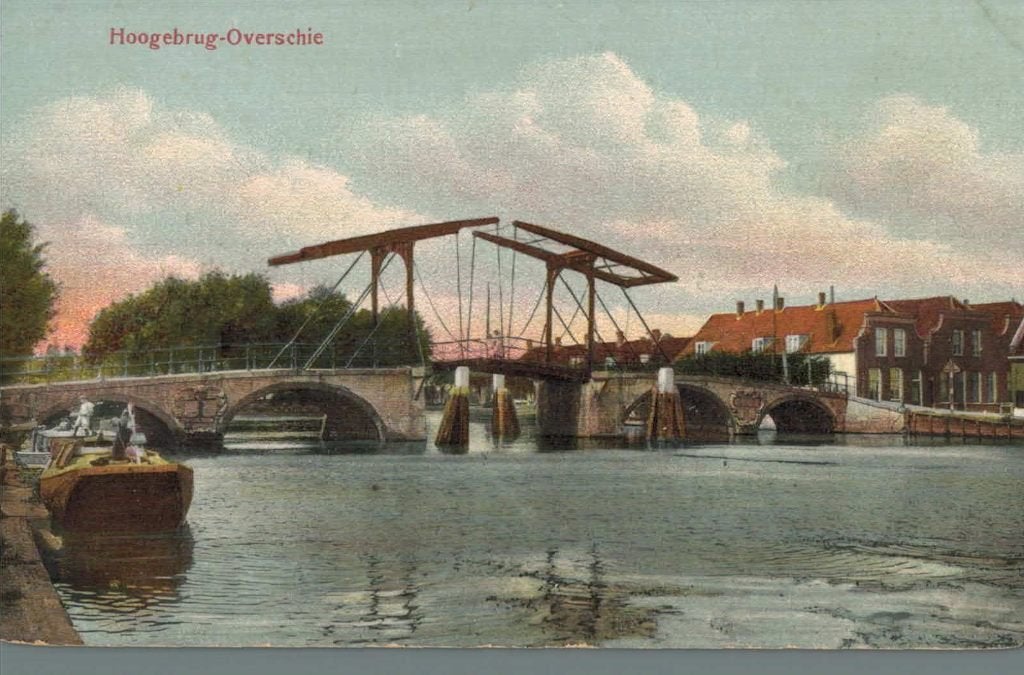 ROTTERDAM Hoogebrug-Overschie - Oude Reclamekaart, Ophalen of Verzenden, Voor 1920, Ongelopen, Zuid-Holland