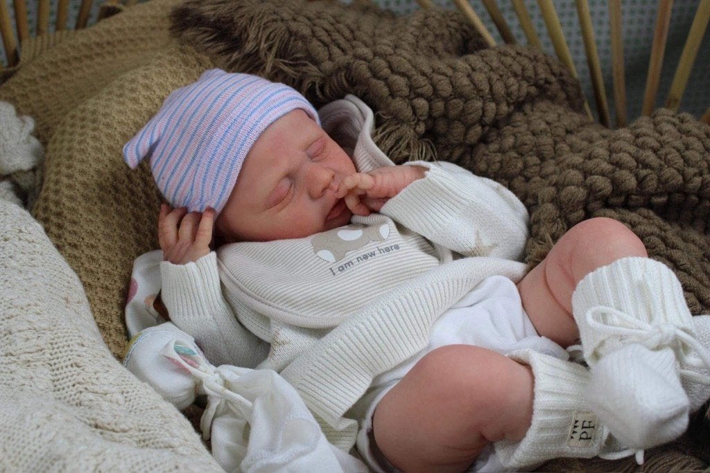 Reborn Charlee, Ophalen of Verzenden, Nieuw, Babypop, Levensecht of Reborn