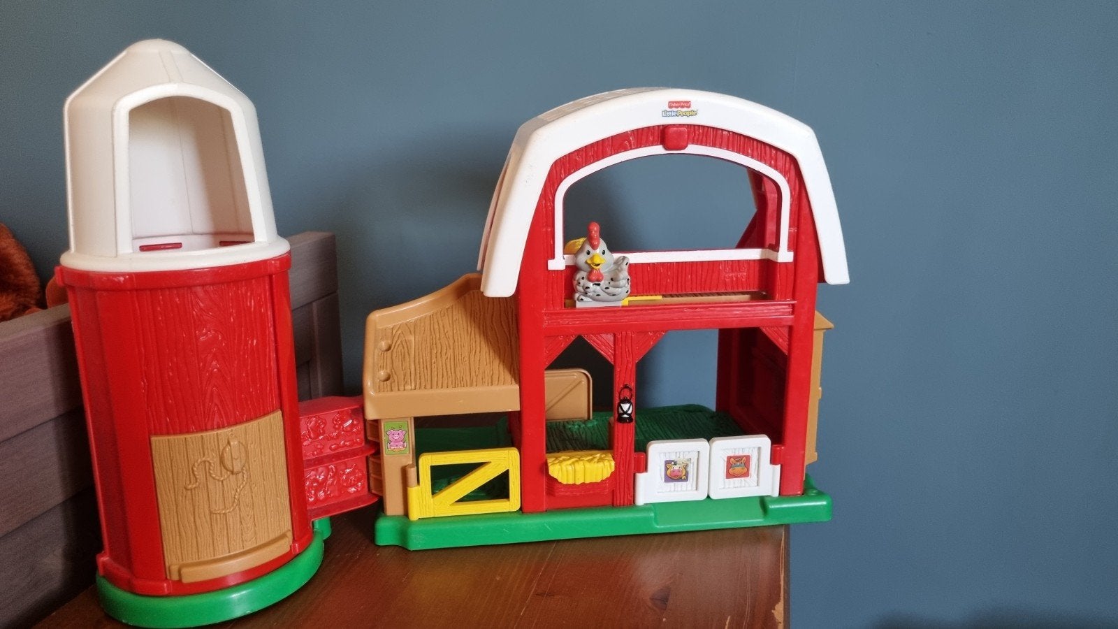 Fisher-Price Little People Boerderij met Silo, Ophalen of Verzenden, Gebruikt, Jongen of Meisje