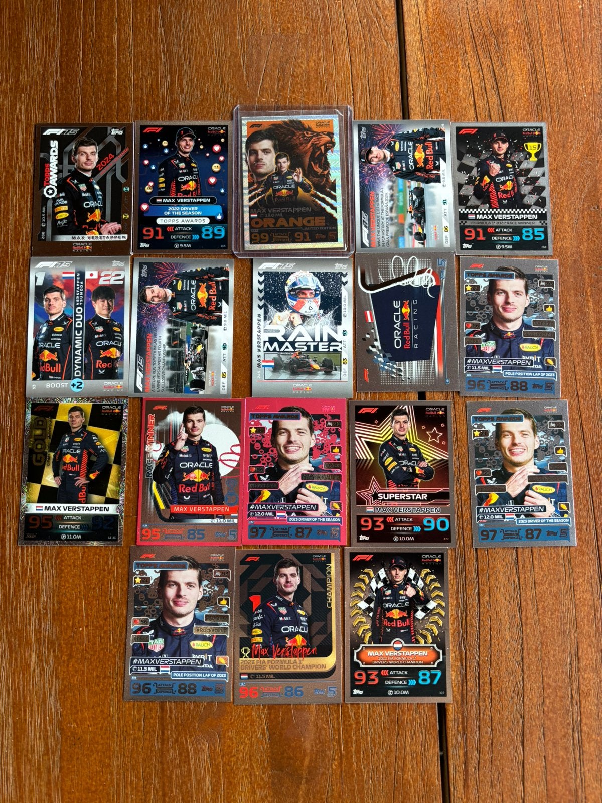 Max verstappen topps kaarten, Verzamelen, Ophalen of Verzenden, Zo goed als nieuw, Formule 1