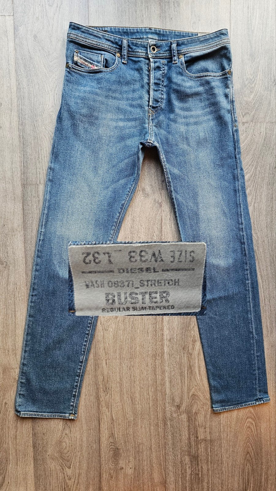Diesel BUSTER W33 L32 * 33x32 - tapered - #D2687, Kleding | Heren, Diesel, Blauw, Diesel, W32 (confectie 46) of kleiner