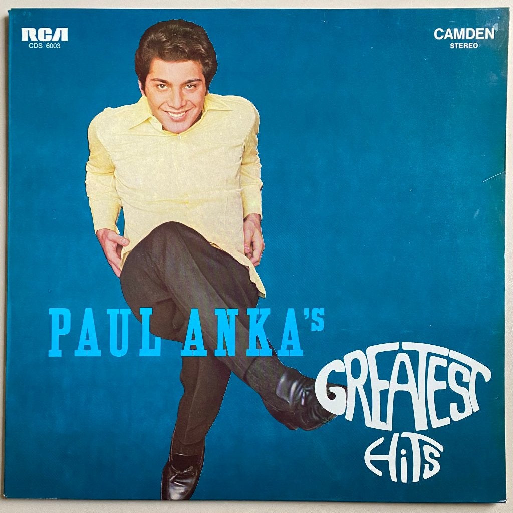 Paul Anka - Greatest Hits lp, Cd's en Dvd's, Vinyl | Pop, Ophalen of Verzenden, Zo goed als nieuw, 7 inch, LP