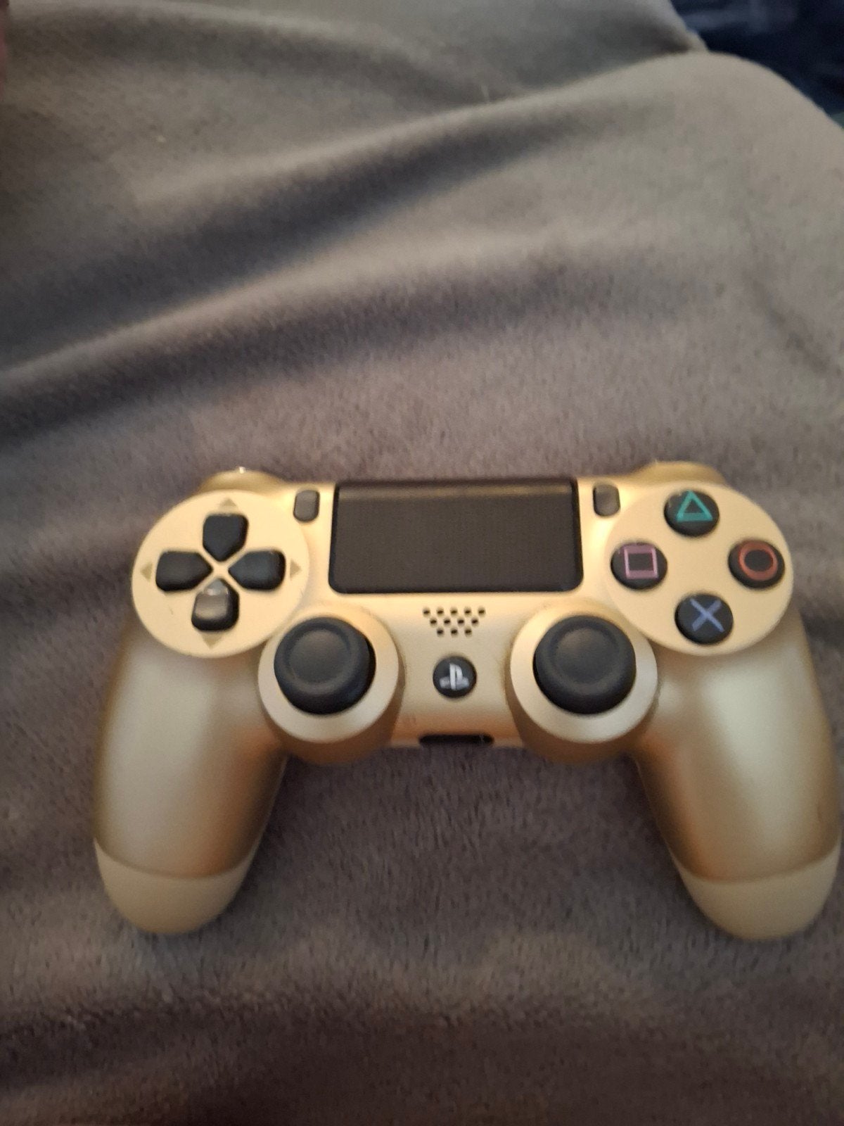 Gouden PS4 Controller - Draadloos, Spelcomputers en Games, Spelcomputers | Sony PlayStation Consoles | Accessoires, Gebruikt, Ophalen of Verzenden