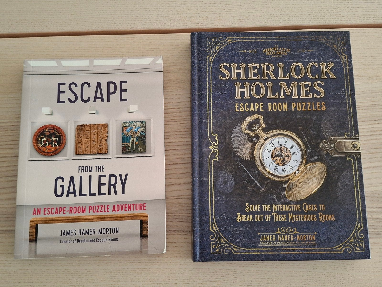 Escape room puzzelboeken (Engels), Boeken, Ophalen of Verzenden, Zo goed als nieuw, James Hamer-Morton