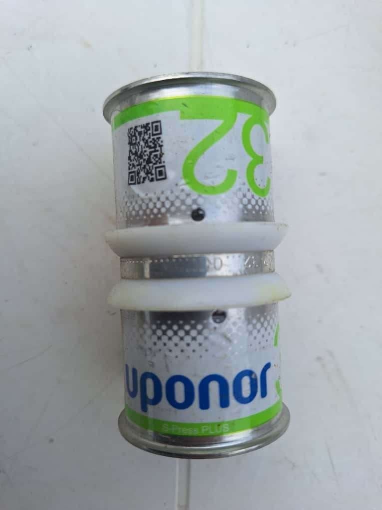Uponor S-Press PLUS Perskoppeling 32 mm (Nieuw), Overige typen, Nieuw, Rvs, Minder dan 2 meter