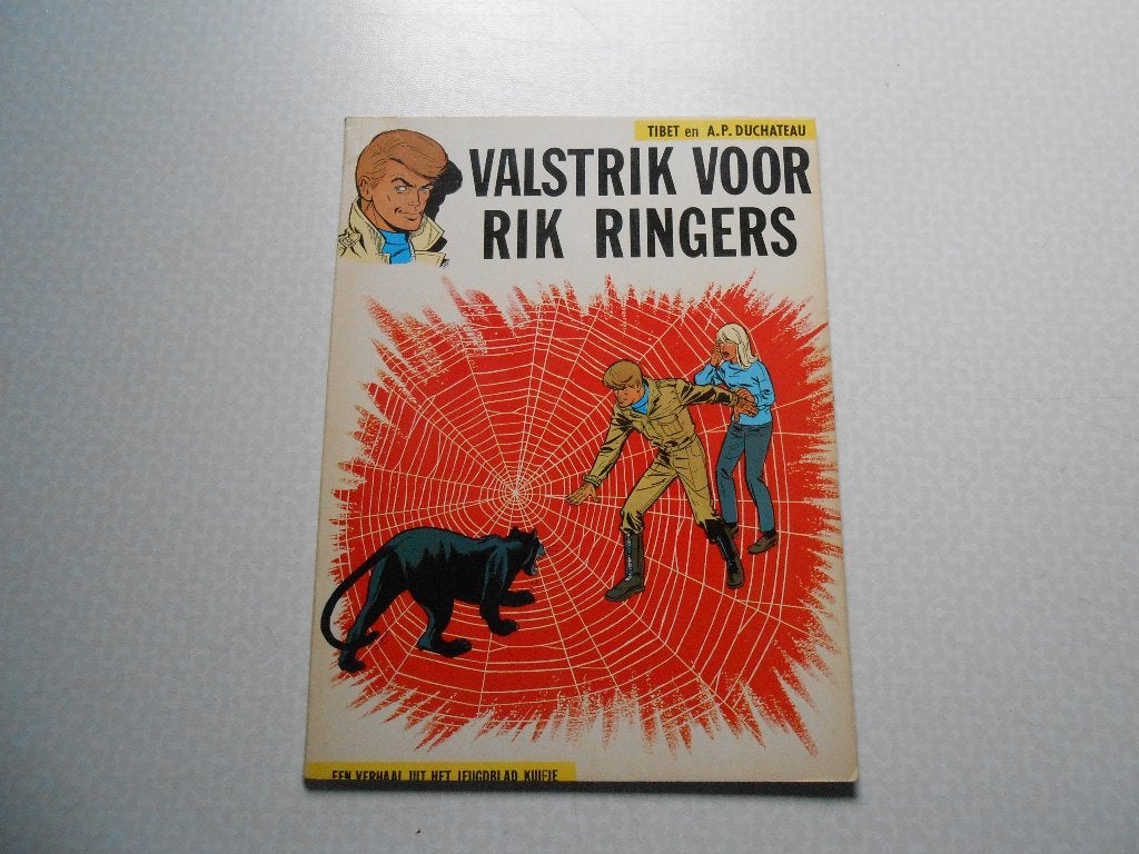Rik Ringers 5 Valstrik voor Rik Ringers 1967 1 ste druk., Boeken, Stripboeken, Eén stripboek, Nieuw, Tibet & A.P. Duchâteau, Ophalen of Verzenden