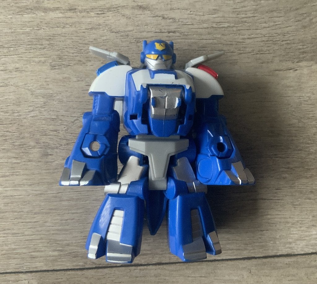 transformers Rescue Bots dino Blauw 2011, Verzamelen, Transformers, G1, Ophalen of Verzenden, Zo goed als nieuw
