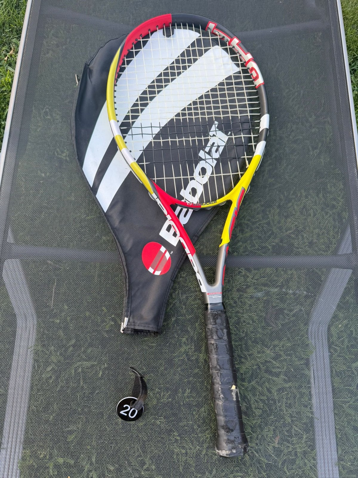 Babolat Tennissracket L3 265 gram met hoes #20, Gebruikt, Ophalen of Verzenden, Racket, L3