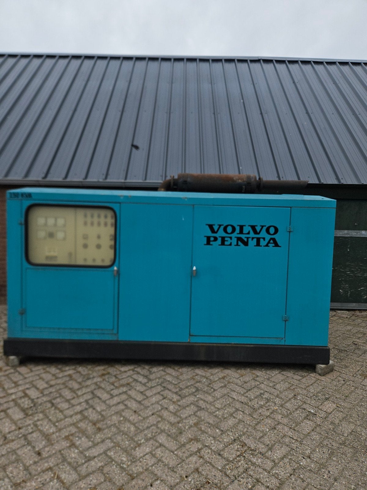 Volvo Penta 150 KVA Aggregaat, Ophalen