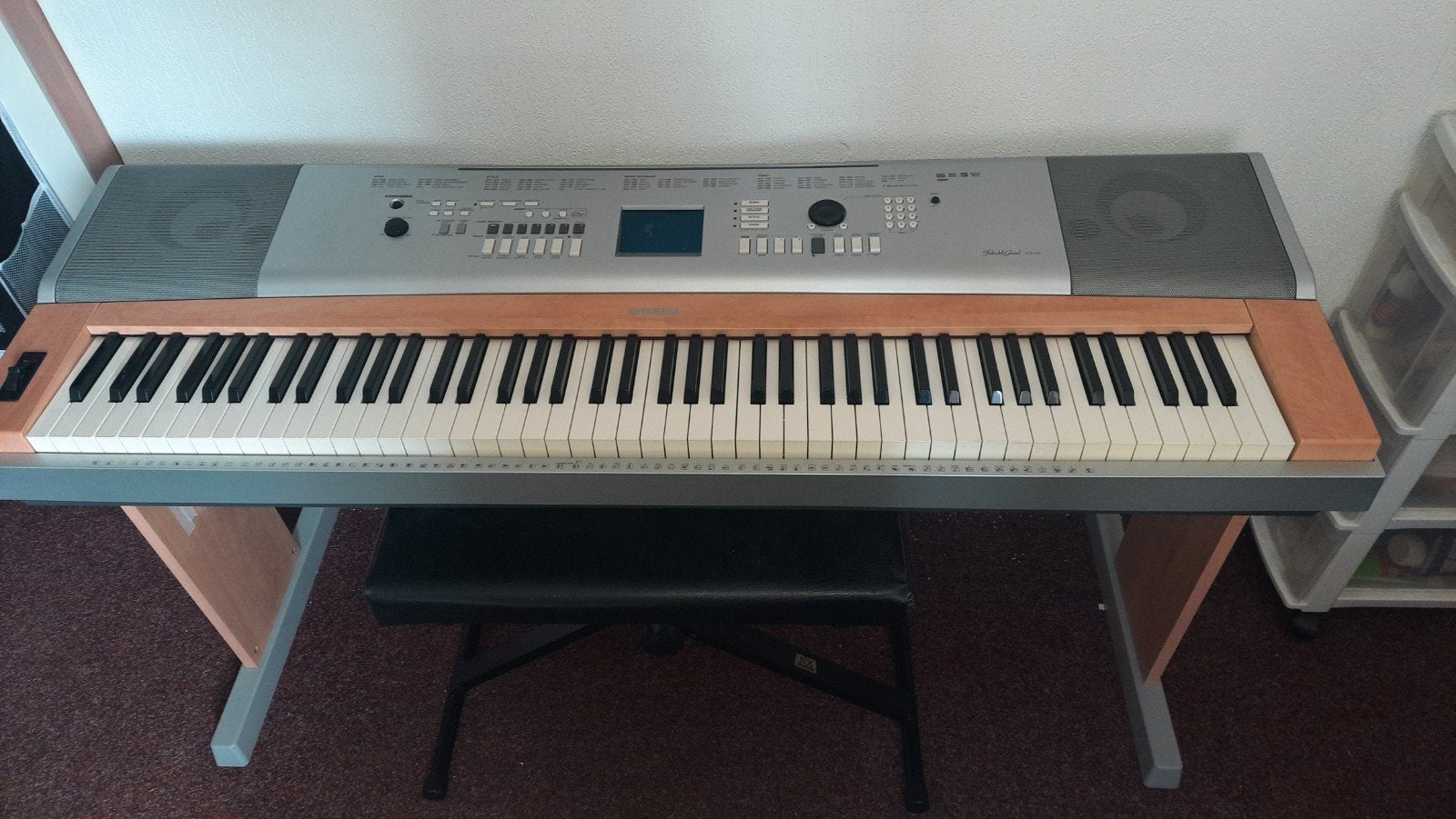 Yamaha Portable Grand DGX-620 Digitale Piano met Standaard, Ophalen, Gebruikt, Overige kleuren, Digitaal
