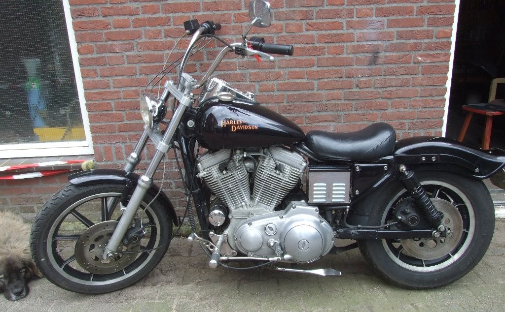 mooie Sportster 883 bj. 1989, Motoren, Motoren | Harley-Davidson, Particulier, Toermotor, 2 cilinders, Ophalen