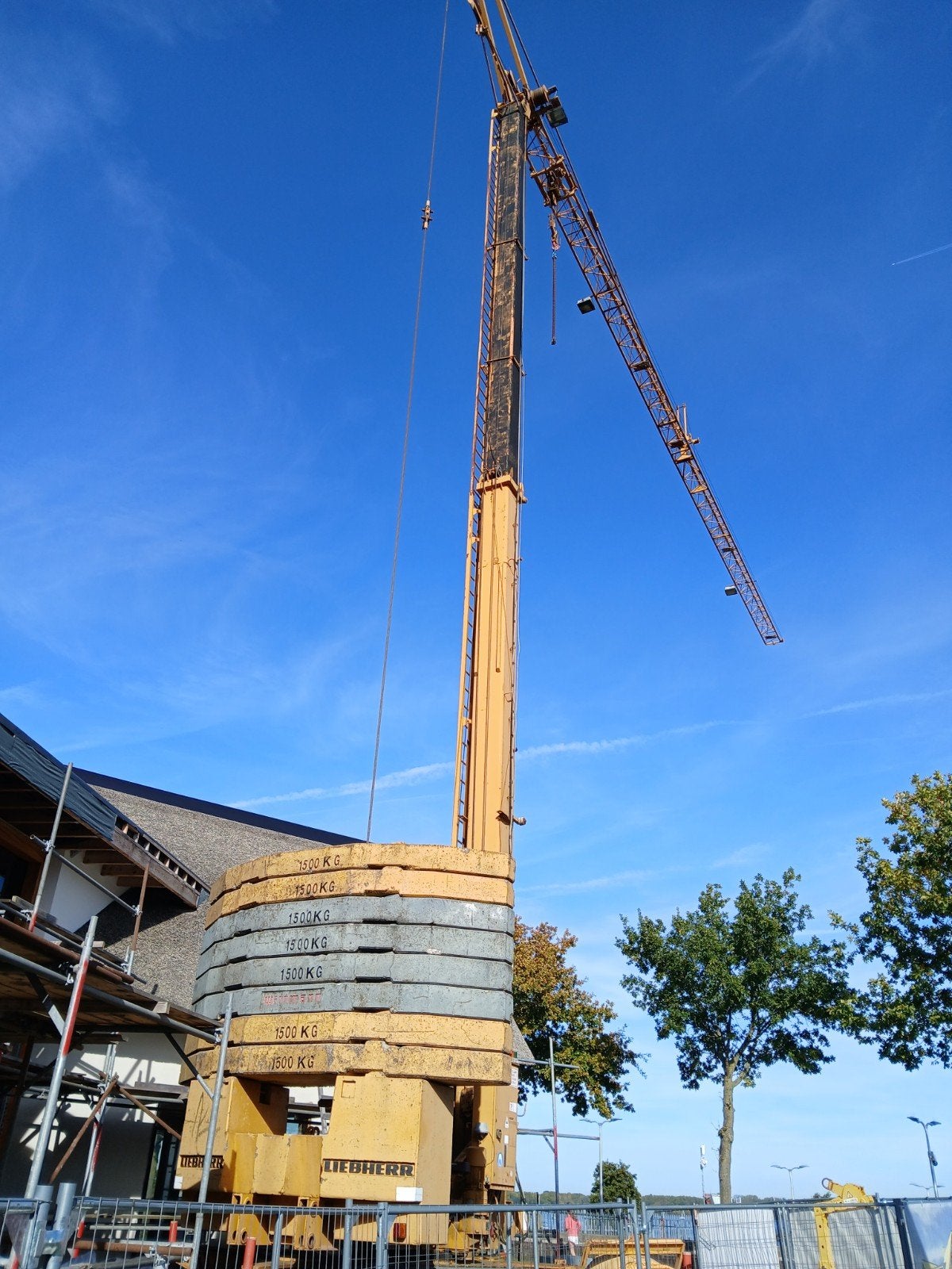 Liebherr 28K Torenkraan - Bouwjaar 1990, Ophalen of Verzenden, Hijswerktuig