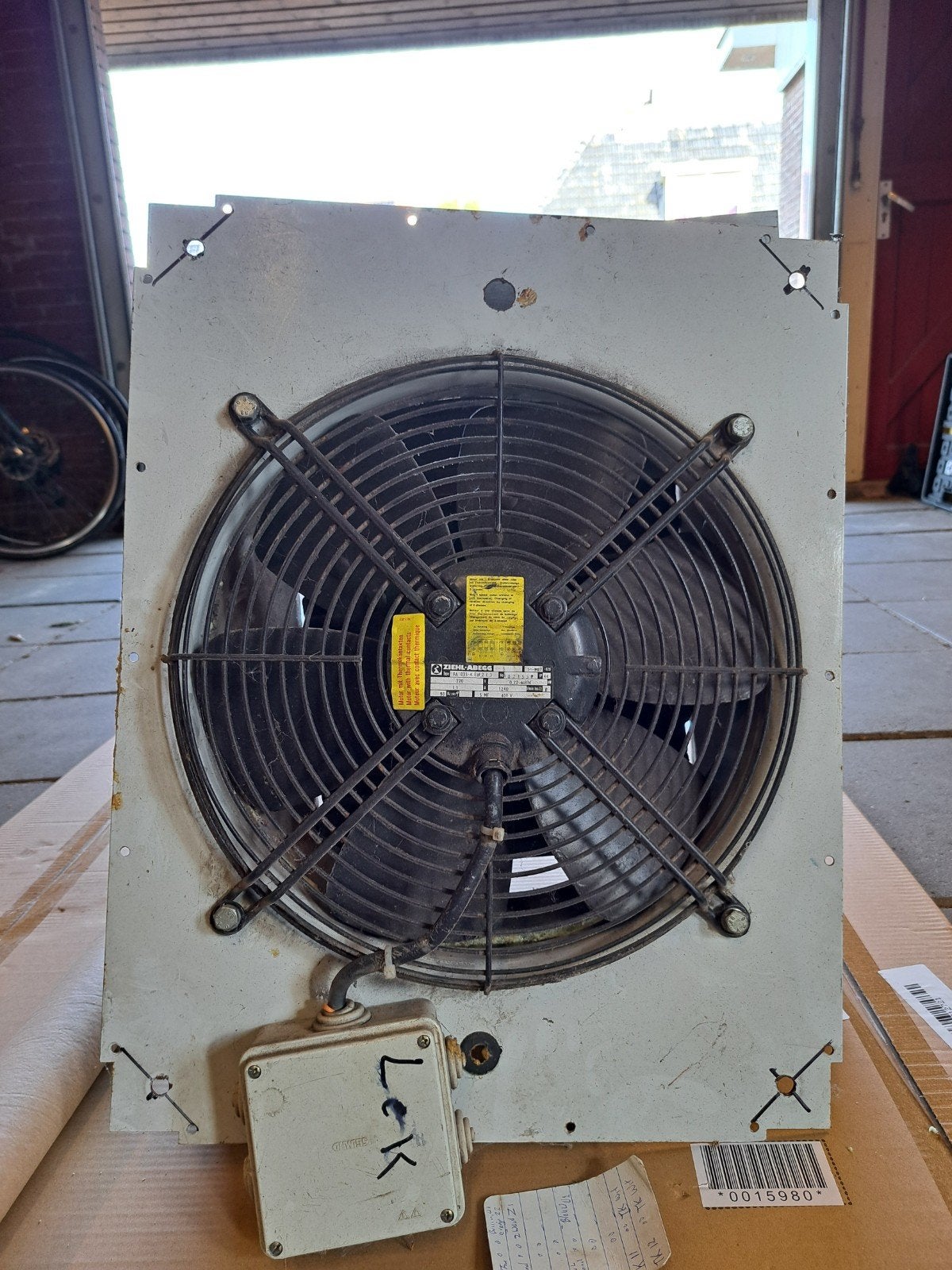 ZIEHL-ABEGG Ventilator FA 035-4 EW.2.C.3, Ophalen of Verzenden, Gebruikt, Ventilator