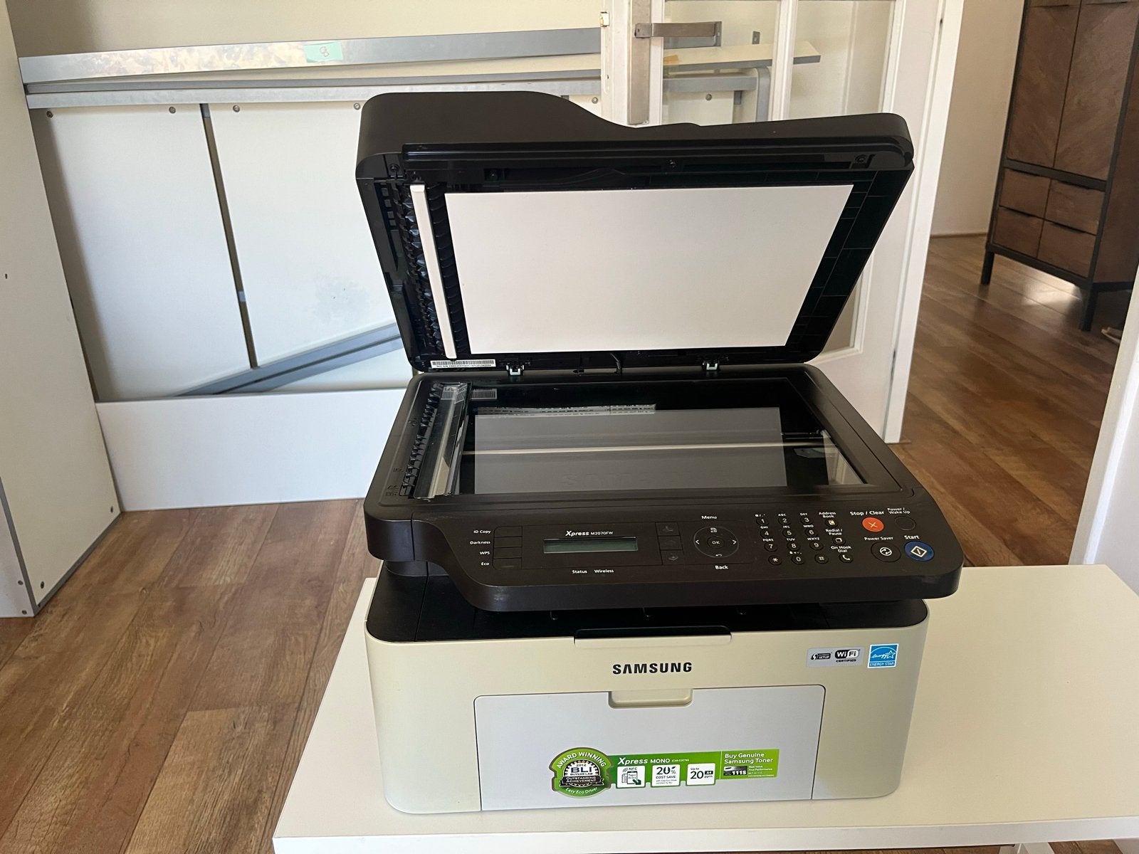 Samsung Xpress M2070FW Laserprinter - Gebruikt, Werkt nog, Computers en Software, Printers, Ophalen, Gebruikt, Kopieren, All-in-one
