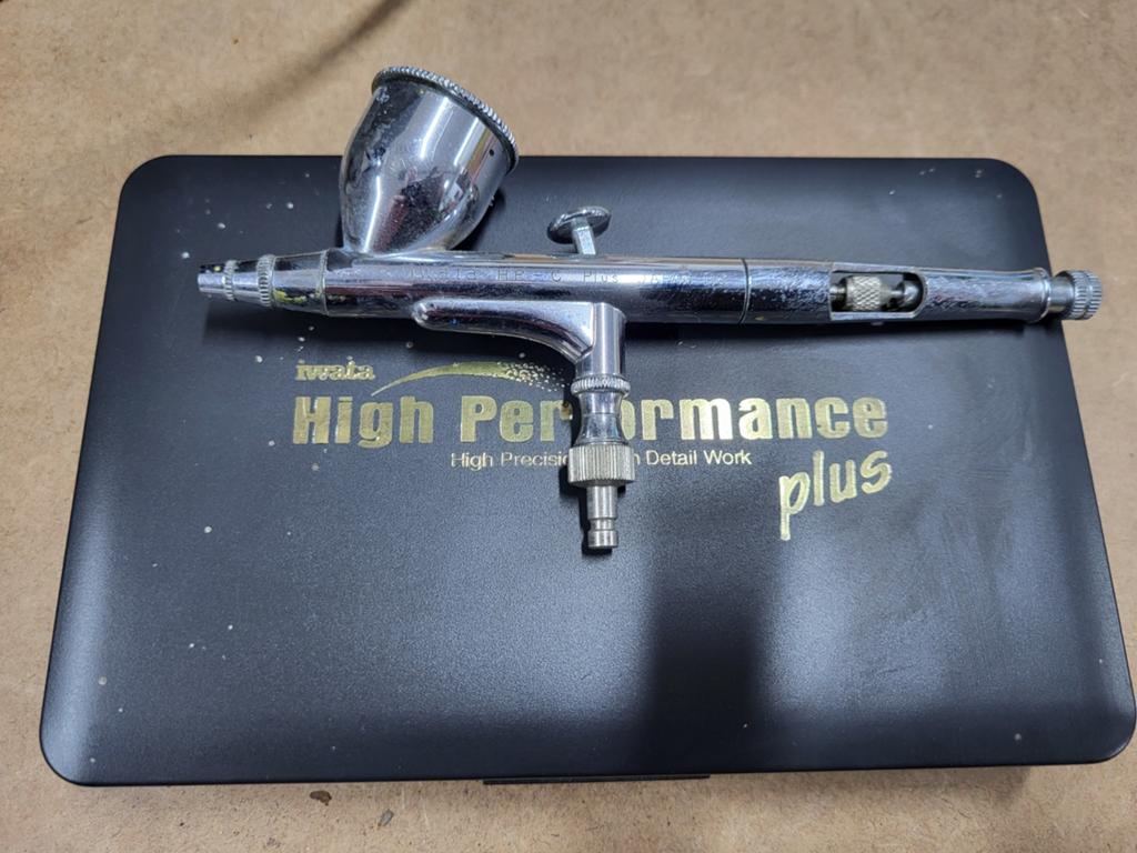 Airbrush set compleet, Ophalen, Zo goed als nieuw
