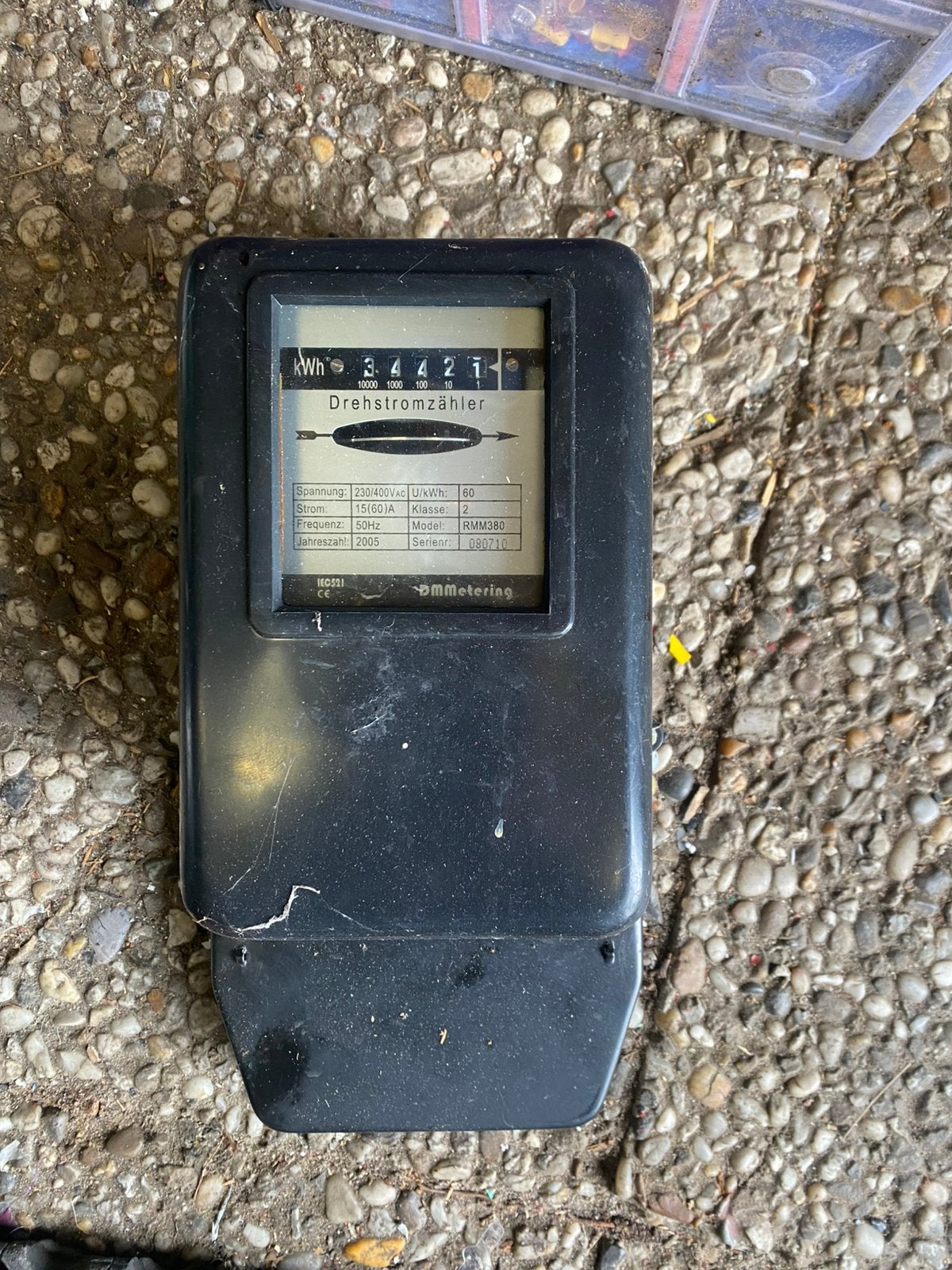 Stroommeter 380, Ophalen of Verzenden, Gebruikt