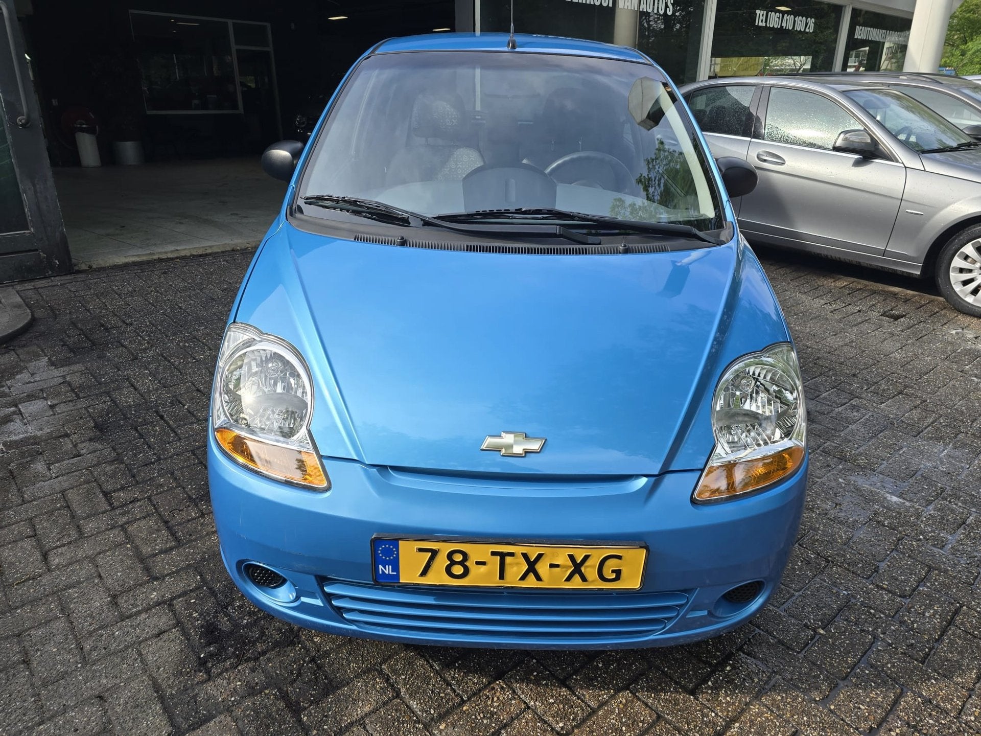 Chevrolet Matiz 0.8 Spirit | 1E EIGENAAR | AUTOMAAT |3/6 OF, Auto's, Stof, Gebruikt, Blauw, Origineel Nederlands