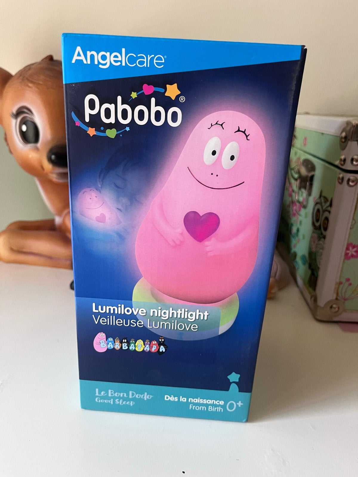 Nachtlampje Barbapapa Angelcare Pabobo Lumilove Barbapapa, Ophalen, Zo goed als nieuw