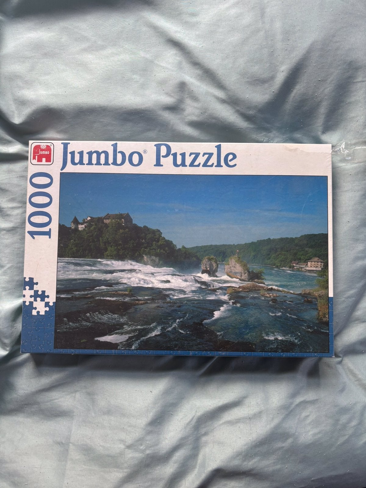 Legpuzzel Jumbo Waterval van Sonaffhausen nieuw, Ophalen of Verzenden, 500 t/m 1500 stukjes, Nieuw, Legpuzzel